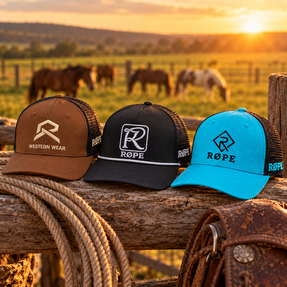 Casquettes western RØPE Western Wear