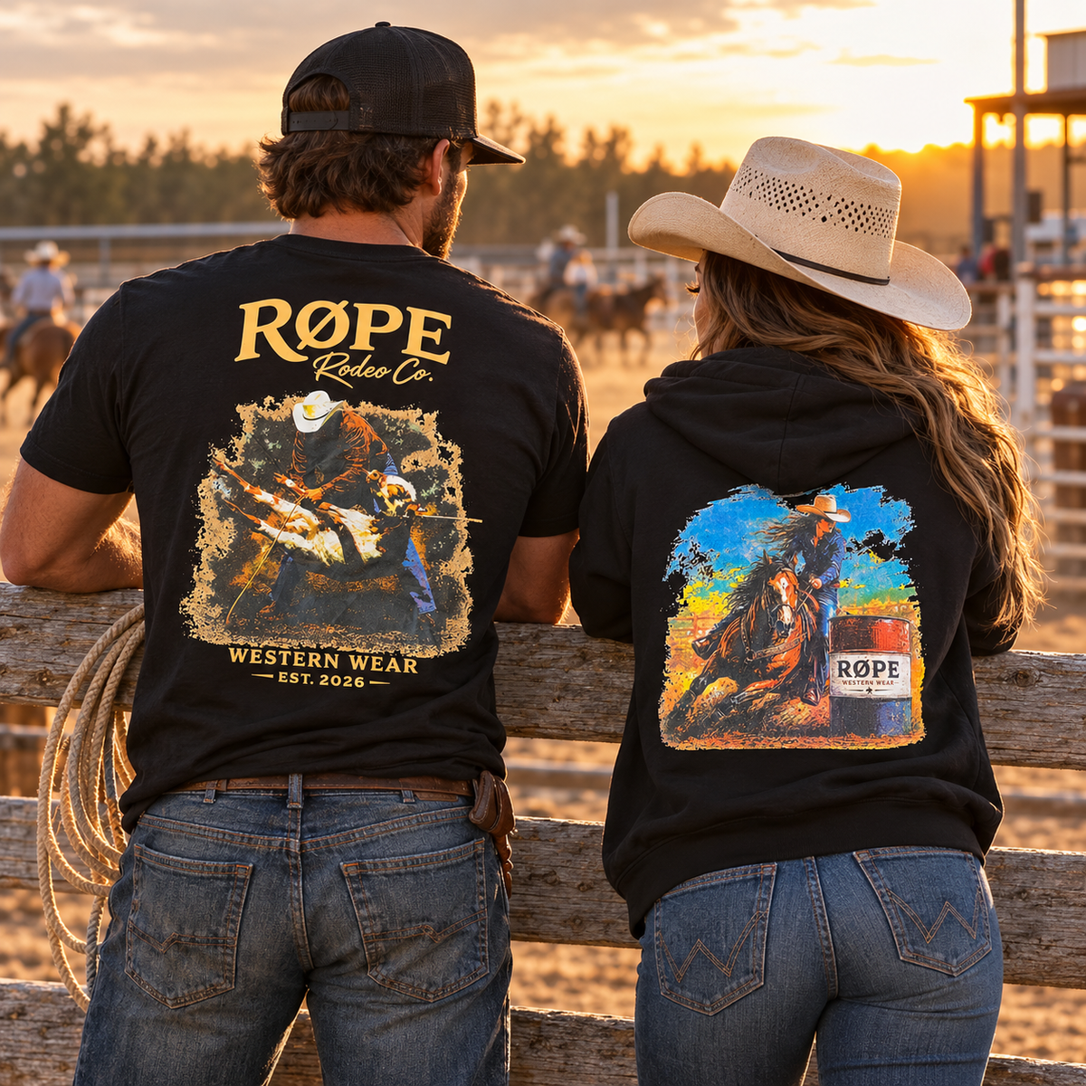 T-shirts et hoodies western RØPE Western Wear
