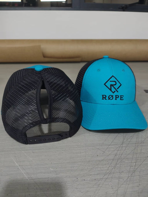 Casquette femme RØPE Breakaway Roping - vue avant et ouverture arrière pour queue de cheval